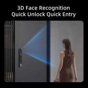 Tysh ngoài trời an ninh thông minh khóa cửa trước máy ảnh kỹ thuật số doorlock với nhôm & hợp kim kẽm tuya khóa thông minh - Product Image 5