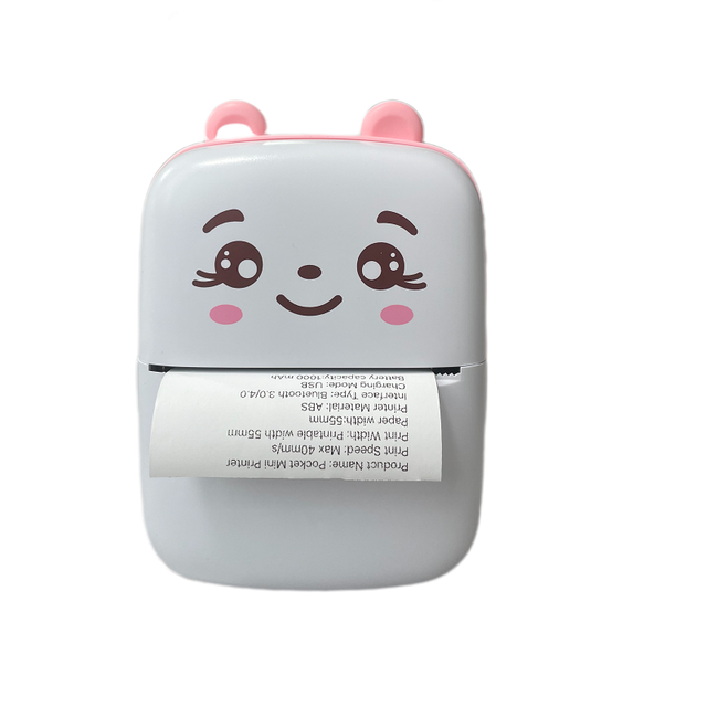 Mini Barcode Printer Stickers Labels, Colour Mini Photo Printer Phone,mini Pocket Portable Thermal Printer for Labels Small