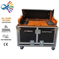 Étui de console détachable et pliable IP65 pour Yamaha DM7-EX avec levage hydraulique facile, doublure EVA et rangement personnalisé