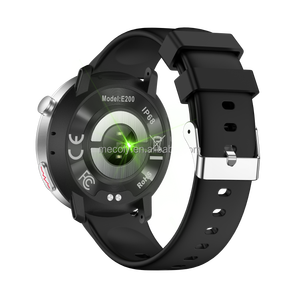 Smartwatch E200 con Display IPS Rotondo Verde, Dispositivo Indossabile con ECG PPG, Monitoraggio Ossigeno nel Sangue <span class=keywords><strong>e</strong></span> <span class=keywords><strong>Pressione</strong></span> Sanguigna, Orologio Intelligente Sportivo - Product Image 4