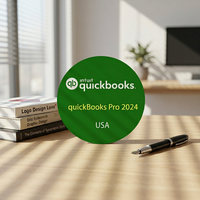 QuickBooks Pro 2024 USA Enterprise Solutions 2024 US para PC con Windows, Software de Contabilidad Financiera de por Vida, Entrega por Correo Electrónico en Todo el Mundo