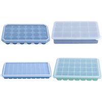 Barquettes en silicone de qualité alimentaire sans BPA, réutilisables pour le stockage de lait maternel et d'aliments pour bébés