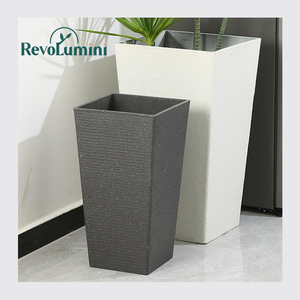 Jardinières Grands Pots Extérieurs Grands Pots De Fleurs Carrés <span class=keywords><strong>Prix</strong></span> Usine Offre Spéciale Résine Extra Grande Jardinière Pour Arbre - Product Image 2