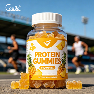 Gummies protéinés sans sucre de qualité supérieure, riches en BCAA, favorisent <span class=keywords><strong>le</strong></span> remodelage corporel et la croissance musculaire <span class=keywords><strong>pour</strong></span> les athlètes professionnels - Product Image 1