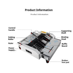<span class=keywords><strong>Agrafeuse</strong></span> électrique <span class=keywords><strong>A4</strong></span> à double tête <span class=keywords><strong>pour</strong></span> <span class=keywords><strong>livret</strong></span> et plieuse - Product Image 5
