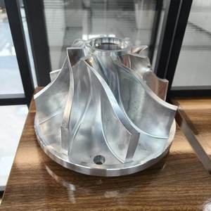 Service d'usinage CNC professionnel à 5 axes, impellers en aluminium, acier inoxydable, titane, pièces pour système de manutention de fluides industriels - Product Image 4