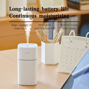IMYCOO Newest Home Rechargeable Ultrasonic Portable Air Humidifier Custom Logo USB Cool Mist <strong>Humidifyer</strong> for House Bedroom - Product Image 5