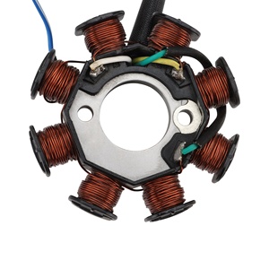 Goofit 8 cực toàn sóng DC Magneto Stator cuộn dây đánh lửa Máy phát điện thay thế cho Spacy 100 scr100 SCR 100 2003-2007 - Product Image 2