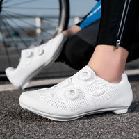 Chaussures de cyclisme pour hommes et femmes crampons de sport autobloquants pour vélo de route course VTT baskets à vitesse plate chaussures SPD