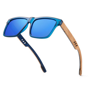<span class=keywords><strong>Lunettes</strong></span> <span class=keywords><strong>de</strong></span> <span class=keywords><strong>soleil</strong></span> carrées polarisées en bois rétro luxe <span class=keywords><strong>2023</strong></span> Logo personnalisé mode bambou Temple <span class=keywords><strong>lunettes</strong></span> <span class=keywords><strong>de</strong></span> <span class=keywords><strong>soleil</strong></span> pour hommes - Product Image 3