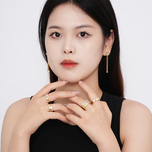 Nhẫn nam bạc 925 nguyên bản, mặt đá Cubic Zirconia, kiểu dáng Tarot, có thể điều chỉnh kích cỡ - Product Image 6