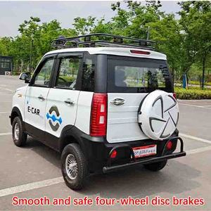 Auto Elettrica Mini 2024 in Offerta, Veicolo a Bassa Velocità a Olio ed Elettricità, Mini Auto Elettrica per Uso Familiare e Anziani - Product Image 2