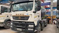 Camion malaxeur à béton neuf HOWO Sinotruck 12 mètres cubes, norme EURO 6, composants principaux : pompe, moteur, essieu 8x4, 17-31T