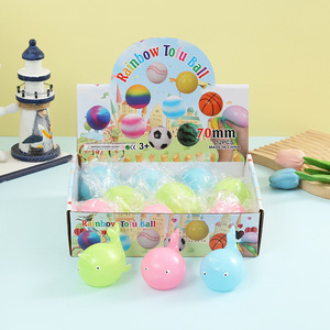 Juguete de descompresión con sonido de ballena, adorno creativo de ballena azul, adornos de animales con simulación de hielo, fuente de regalos - Product Image 1