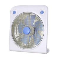 Ventilateur de refroidissement par air électrique silencieux de 12 pouces Boîte de bureau de table à 3 vitesses avec contrôle mécanique pour bureau à domicile et salon