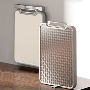 KITCHENCARE 맞춤형 로고 양면 도마 테이블 De Cortar De Titanio 상업용 식품 등급 티타늄 도마 - Product Image 1