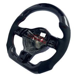 Volantes LED de Fibra de Carbono Forjados Personalizados, Aptos para Volkswagen Scirocco, Jetta, <span class=keywords><strong>Golf</strong></span> 6, Polo <span class=keywords><strong>GTI</strong></span> <span class=keywords><strong>Mk6</strong></span>, y 6R GLI R - Product Image 3