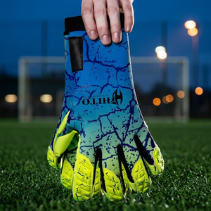 Guantes de Portero de Fábrica Directa, Palma Delantera Húmeda y Seca, Dorso de Látex, Impresión por Sublimación, Corte Híbrido, Diseño Personalizado - Product Image 3