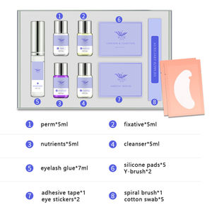 Notre propre usine peut personnaliser votre logo et fournir des échantillons gratuits <span class=keywords><strong>kit</strong></span> <span class=keywords><strong>de</strong></span> permanente <span class=keywords><strong>de</strong></span> <span class=keywords><strong>cils</strong></span> - Product Image 1