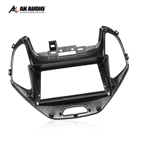 Lecteur DVD de voiture avec écran 9 pouces pour Ford Figo Aspire/Figo Freestyle 2019, avec Android Auto, radio, navigation, en plastique ABS