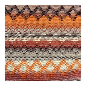 Thời Trang Thiết Kế Mới Nhiều Màu Sắc Polyester Crochet 100% Polyester Warp Sóng Crochet Đan Cầu Vồng Jacquard Vải - Product Image 4