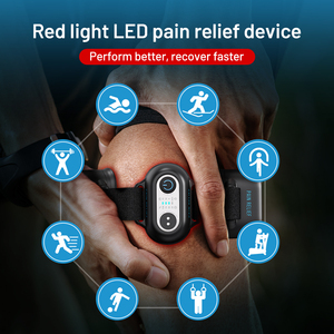 Không dây có thể sạc lại Pain Relief điện rung nhào viêm khớp và lưu thông Doanh ấm hơn đầu gối massager với nhiệt - Product Image 4