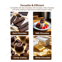 Mélangeur électrique pour chocolat, distributeur, machine à tempérer et à faire fondre le chocolat, 110v 220v 8kg 12kg, distributeur de chocolat