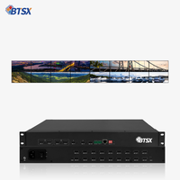 Processeur vidéo matériel FPGA : 4 entrées, 18 sorties, 4K60 et superposition multi-ondes parfaites pour les studios