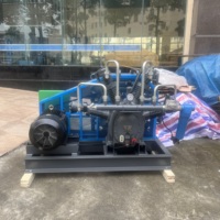Compresseur d'air intégré ZAKF Booster haute pression 40 bars 580 PSI 6,0 m³/min 214 CFM 22 kW pour le soufflage de bouteilles PET