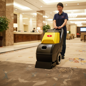 Nettoyeur-sécheur de <span class=keywords><strong>tapis</strong></span> électrique commercial CleanHorse CT300, à pousser à la main, eau froide, non toxique, garantie 2 ans, 1200W - Product Image 2