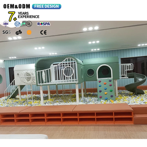 Thiết bị sân chơi trong nhà trẻ em chống va đập cho trẻ em với mê cung đường hầm mềm và bảo vệ an toàn cho cộng đồng sử dụng - Product Image 2