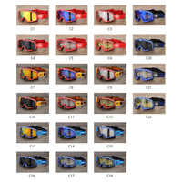 En stock, lunettes de moto 100% tout-terrain, lunettes de conduite hors route, lunettes de casque Harley coupe-vent et anti-poussière