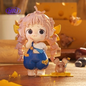 Nuevo Black Play Fu Four Generations Doll Wonderful House Series Hilo rizado Girls Blind Box TIDE Play Adornos de mano - Product Image 3