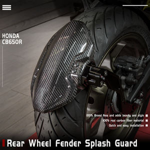 XXUN moto garde-boue garde-boue arrière roue couverture pneu garde-boue pour <span class=keywords><strong>Honda</strong></span> CB650R <span class=keywords><strong>CB</strong></span> <span class=keywords><strong>650</strong></span> R 2019 2020 2021 <span class=keywords><strong>2022</strong></span> 2023 - Product Image 2
