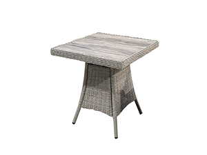 Conjunto de Muebles de Jardín Modernos de Ratán PE y Cerámica con Vidrio, Apilables, de 2 Plazas, <span class=keywords><strong>para</strong></span> <span class=keywords><strong>Patio</strong></span> Exterior, Balcón y Piscina, Tendencia Actual 2026 - Product Image 5