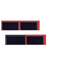 Fabricant espagnol de tuiles solaires en résine bardeaux solaires montés sur le toit en céramique synthétique pour système solaire