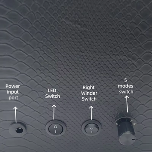 2 тройных 12 слотов Автоматическая намотка часов роскошная коробка для хранения вращающийся витрина деревянная коробка - Product Image 6