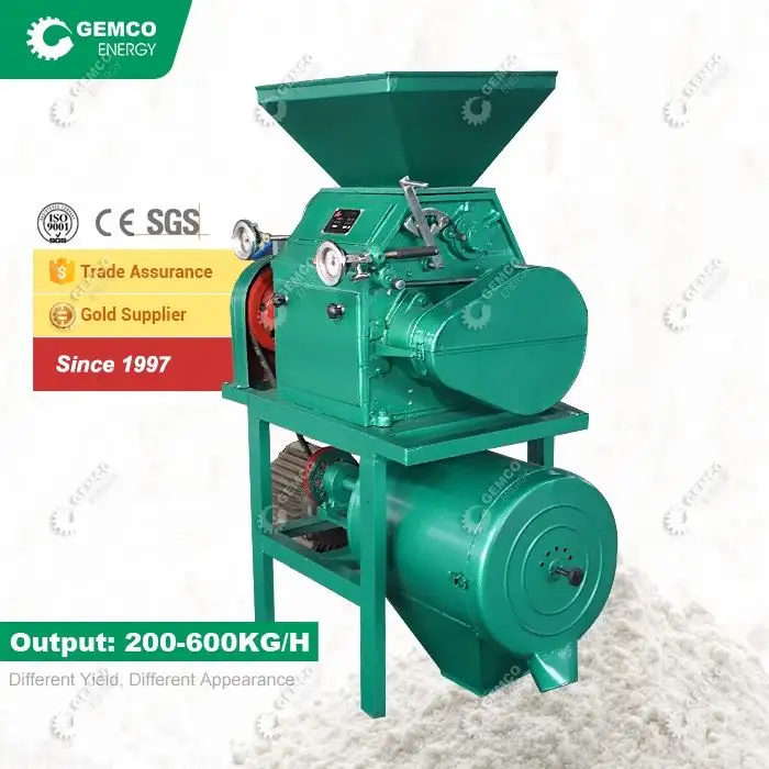 Machine de moulin à farine de riz de prix fin de broyeur de norme européenne pour écraser le tapioca, le millet, la farine d'igname