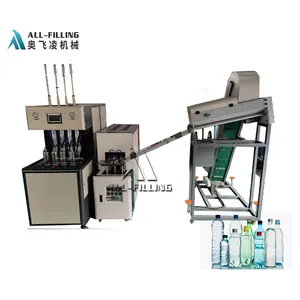 Semi Automatic PET Bottle Stretch Blow Molding Making Bottle Blowing Machine