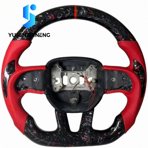 Volant personnalisé en fibre de carbone pour <span class=keywords><strong>Dodge</strong></span> Charger Challenger Durango Demon <span class=keywords><strong>SRT</strong></span> Journey RT <span class=keywords><strong>Viper</strong></span> Ram TRX SXT Hellcat Scat Pack - Product Image 2