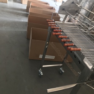 Nuovo Stile Tradizionale Greco-Cipriota Girarrosto Foukou a Carbone per BBQ Cipriota <span class=keywords><strong>in</strong></span> <span class=keywords><strong>Acciaio</strong></span> Inossidabile - Product Image 6