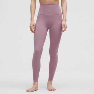 Leggings de sport pour femmes de haute qualité, personnalisés, à taille haute, avec motif uni, dernier design, pantalons de yoga - Product Image 2