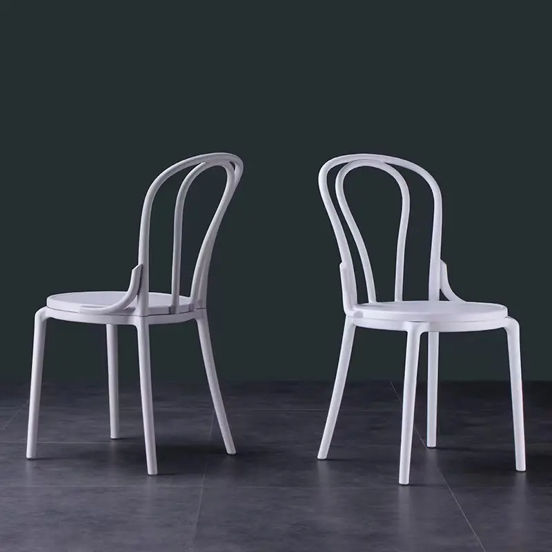 Groothandel Hoge Kwaliteit Modern Restaurant Event Hars Plastic Benthout Stapelbare Thonet Eetkamerstoel Voor Hotelkamer Banket