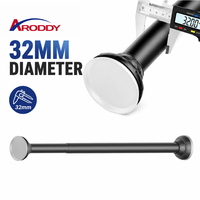 ARODDY Tringle à rideaux multifonctionnelle robuste sans perçage 32 mm, 47,2-114,2 pouces, brevetée, pour 1300+ clients, vente en gros B2B
