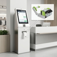 Imprimante thermique Cashino KP-212B 58 mm pour bracelets et étiquettes RS232/USB/LAN pour kiosque