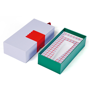 Caja de Regalo Mate Reciclable de 2mm, Caja de Embalaje de Juguetes de Lujo Hecha a Mano para Niños con Cierre de Cinta - Product Image 4