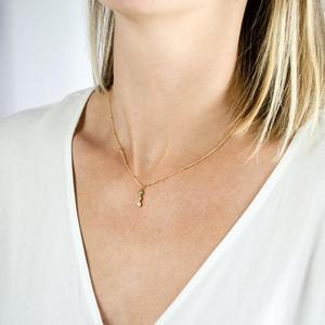 Custom Minimalist Birthstone Necklace, Personalize Mothers &amp; Kids Birthstone Jewelry,Family Necklace <strong>Sisters</strong> <strong>Gift</strong> - Product Image 4