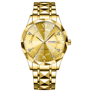 Men's Waterproof Fashion Diamond-Dial Design Business Wristwatch - Product Image 3