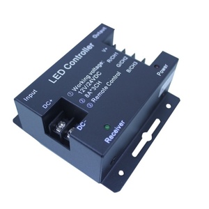 รีโมทคอนโทรล DC12-24V 433.92MHz ระยะ 20 เมตร สำหรับควบคุมไฟ LED RGB พร้อมโหมด 9-16 แบบ และระบบควบคุมแบบซิงค์/โซน สำหรับไฟนีออน LED - Product Image 2