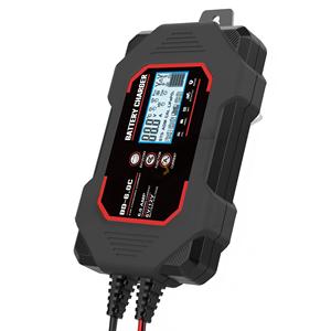 Power Pulse Repair Universal Full Automatic 12V 6A Car Battery Charger Quick Charge for Auto Moto Wet Dry Lead Acid AGM <strong>Gel</strong> - Product Image 3